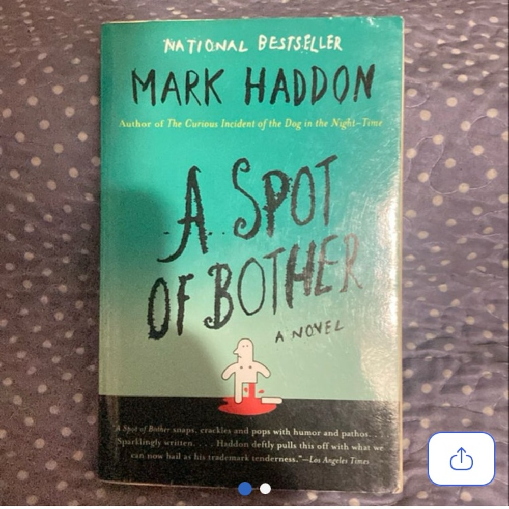 A Spot of Bother by Mark Haddon Paperback Book